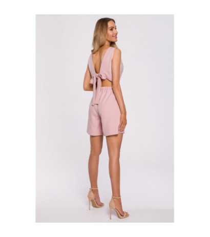 M573 Tie Back Jumpsuit - pulbri sinine