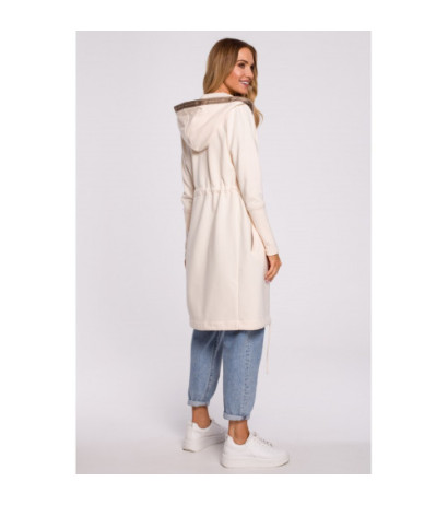 M582 Long Hooded Sweatshirt - Vanilla