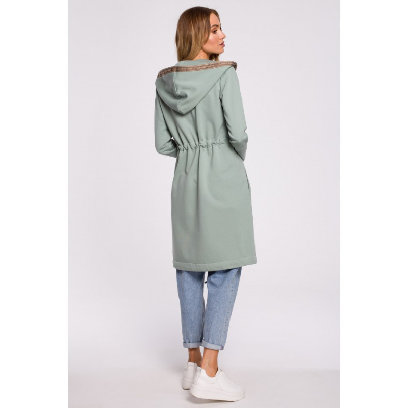 M582 Long Hooded Sweatshirt - Mint