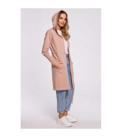 M582 Long Hooded Sweatshirt - mocha