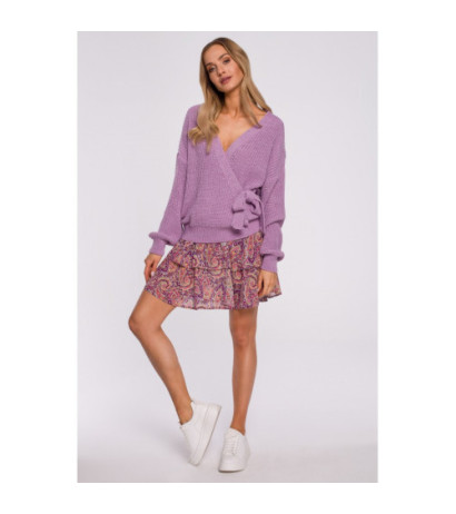 M598 Tiered Cardigan - lilac