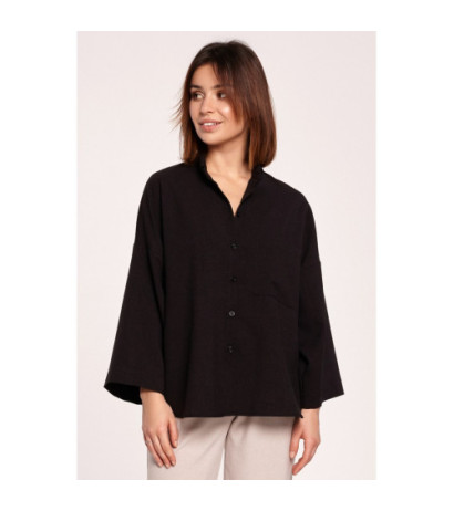 B191 Oversize shirt - black