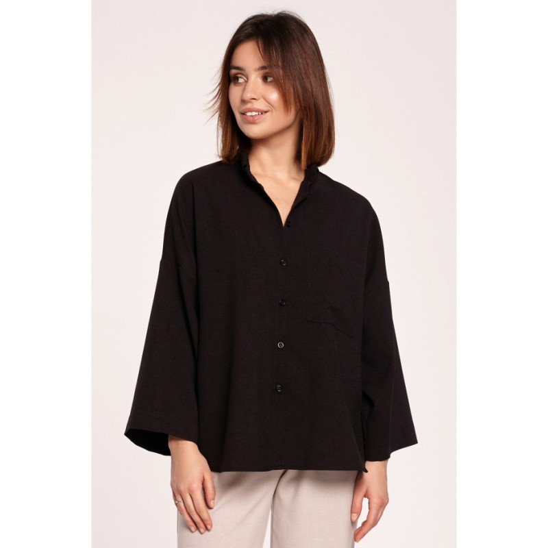 B191 Oversize shirt - black