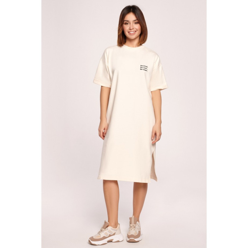 B194 T-shirt dress - cream