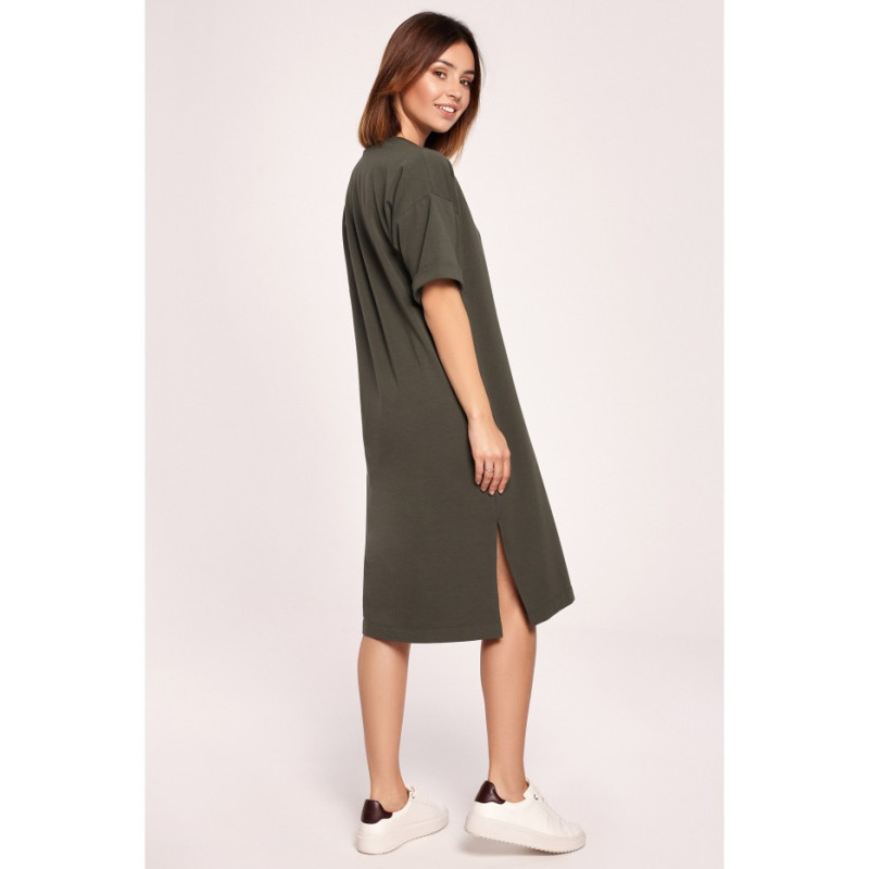 B194 T-shirt dress - military green