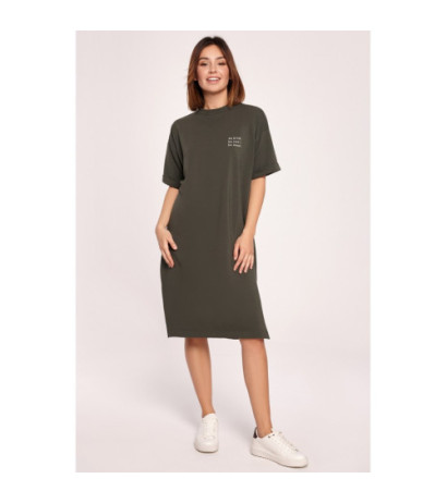 B194 T-shirt dress - military green