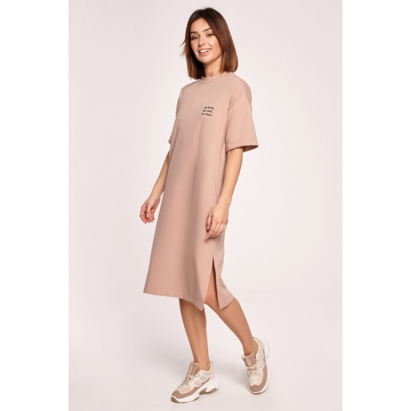 B194 T-shirt dress - mocha