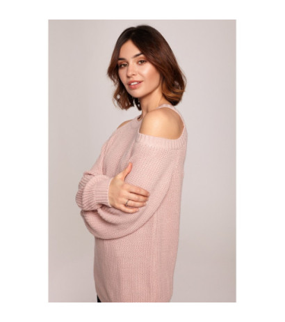 BK069 Sweater with arm cutouts - pink