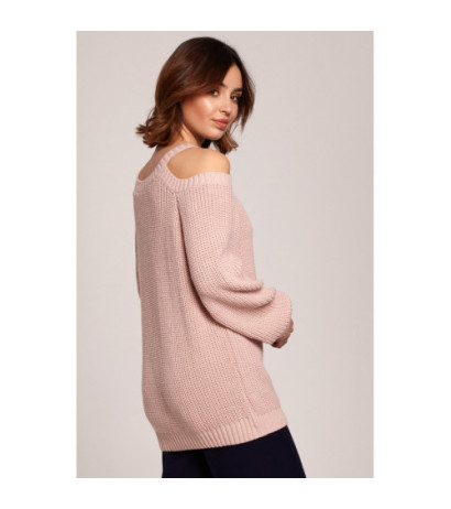 BK069 Sweater with arm cutouts - pink