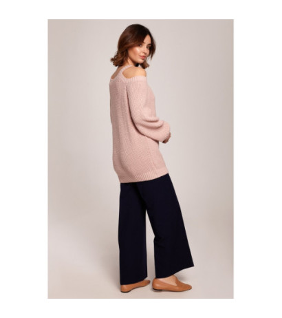 BK069 Sweater with arm cutouts - pink