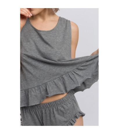 LA052 Cotton sleep shirt - gray