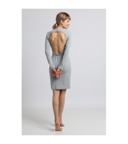 LA060 Dress with cutout on back - ashen