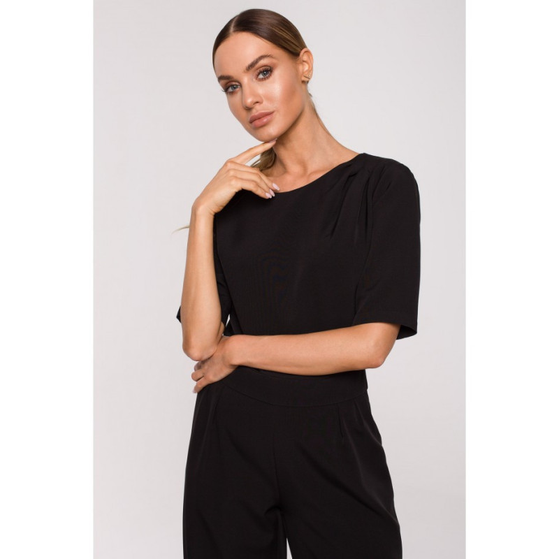 M611 Wide-legged jumpsuit - black