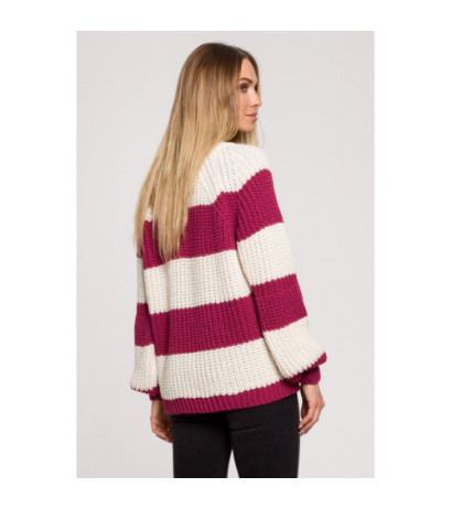 M632 Striped Sweater - model 3