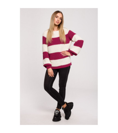 M632 Striped Sweater - model 3