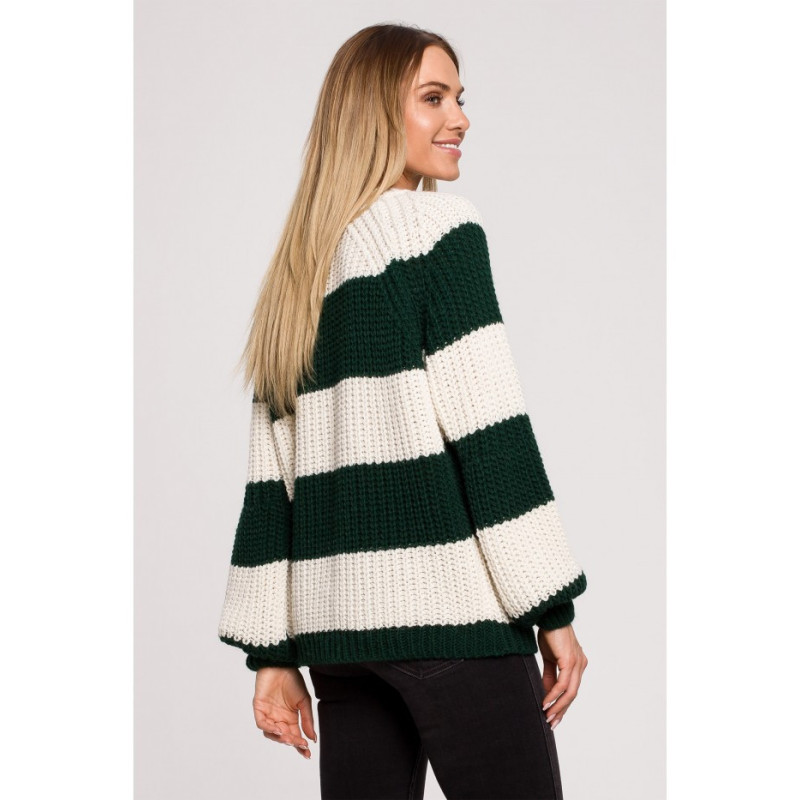 M632 Striped Sweater - model 4