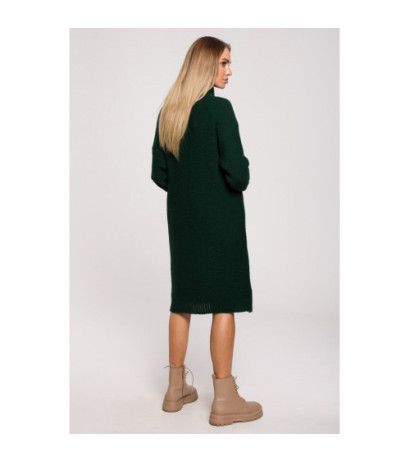 M634 Sweater turtleneck dress - green