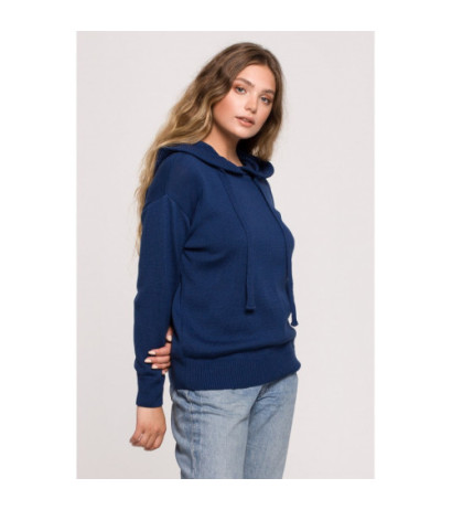 BK073 Hooded sweater - navy blue