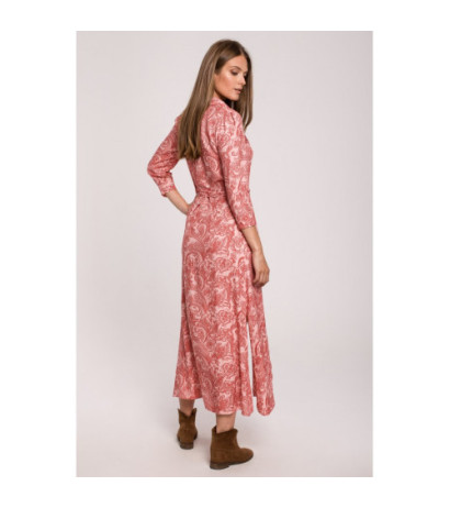 K117 Button-up maxi dress - model 3