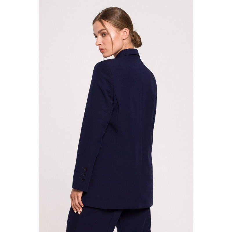 S281 Double-breasted jacket - navy blue