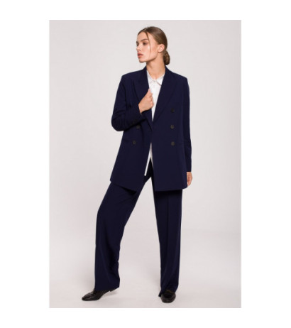 S281 Double-breasted jacket - navy blue