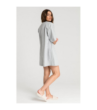 LA068 Cotton nightgown - ashen