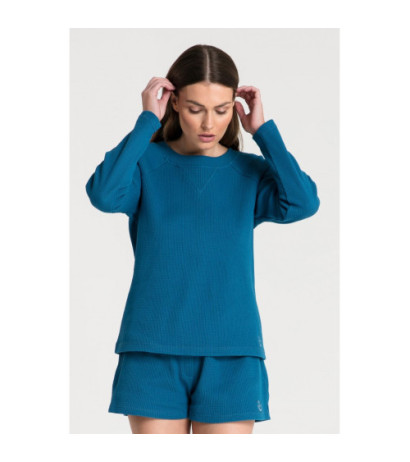 LA076 Knitted waffle blouse...