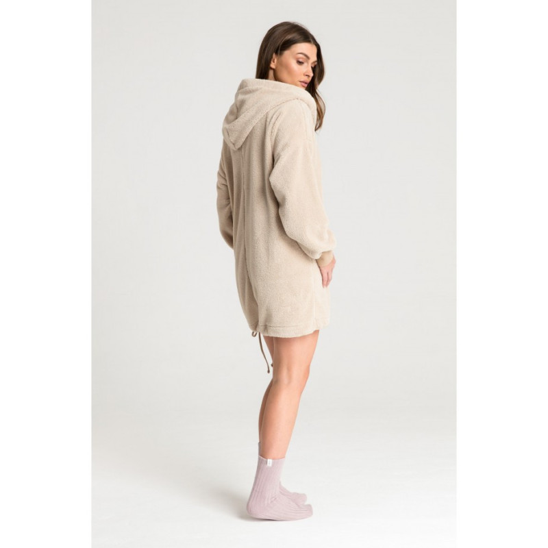 LA081 Plush oversize sweatshirt - cappuccino