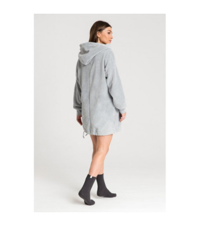 LA081 Plush oversize sweatshirt - ashen