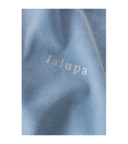 LA084 Velour sweatshirt with piping - blue