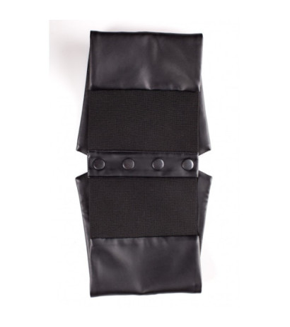 M661 Faux leather corset belt - black