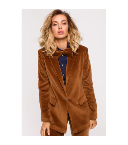 M663 Velour fly - cognac