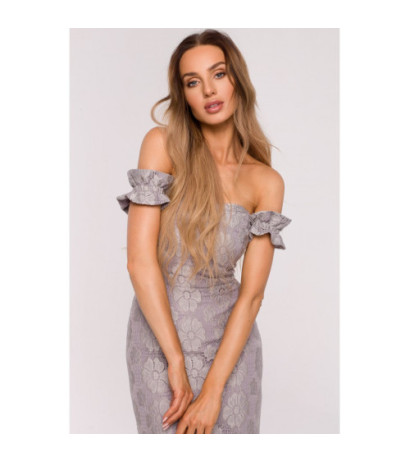 M672 Lace dress - gray