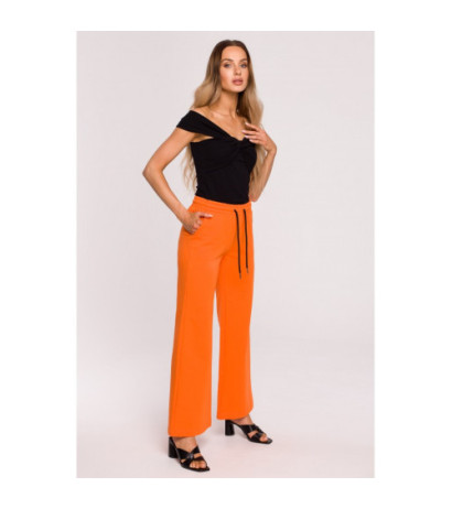 M675 Sweatpants with wide legs - orange