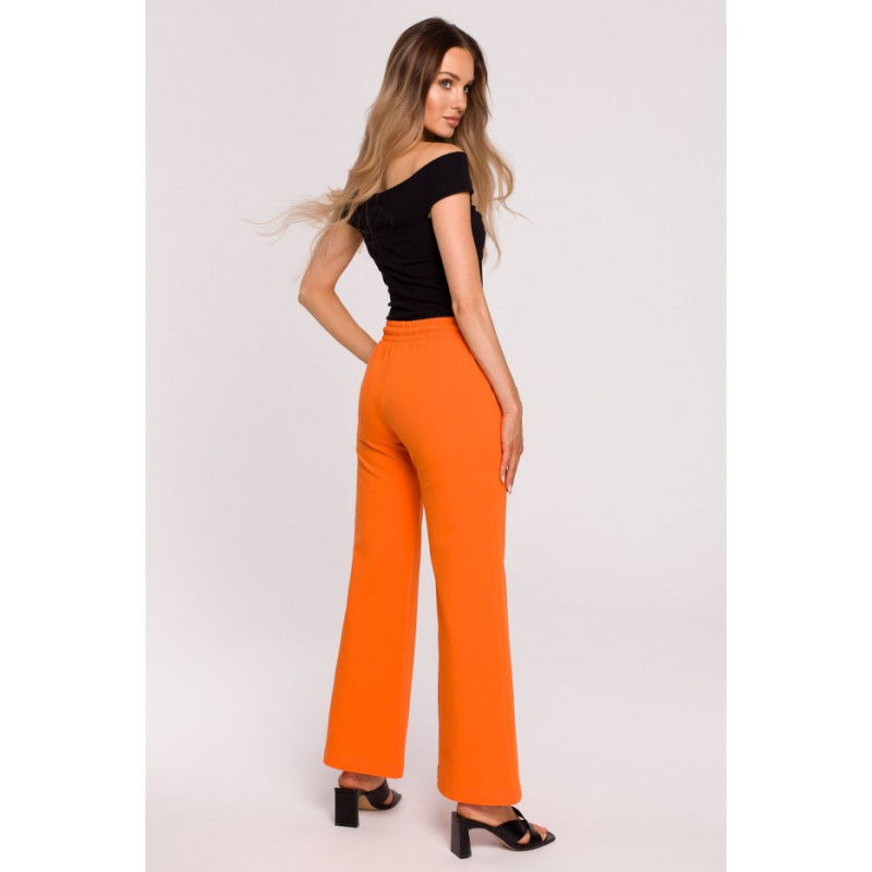 M675 Sweatpants with wide legs - orange