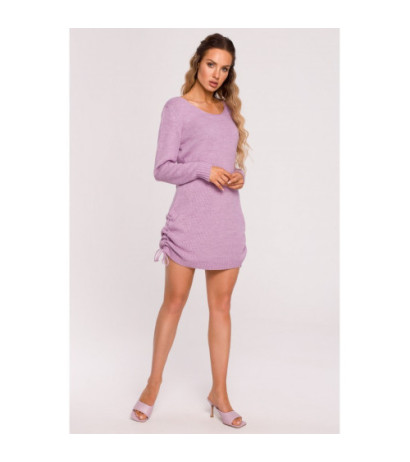 M684 Dress with tie at the back - lilac