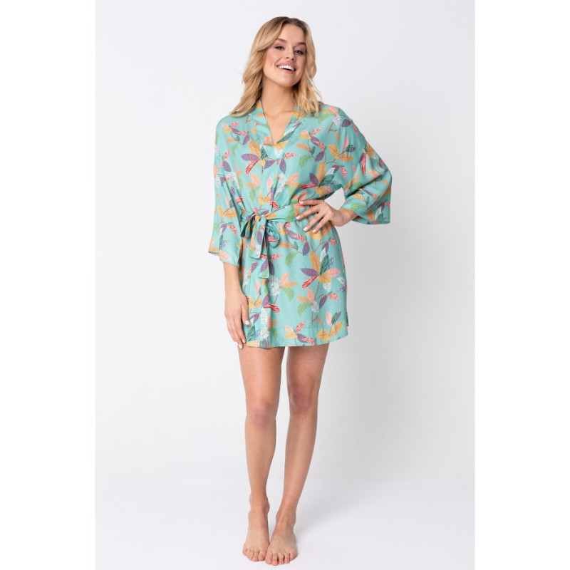 LA106 kimono cut bathrobe - model 3