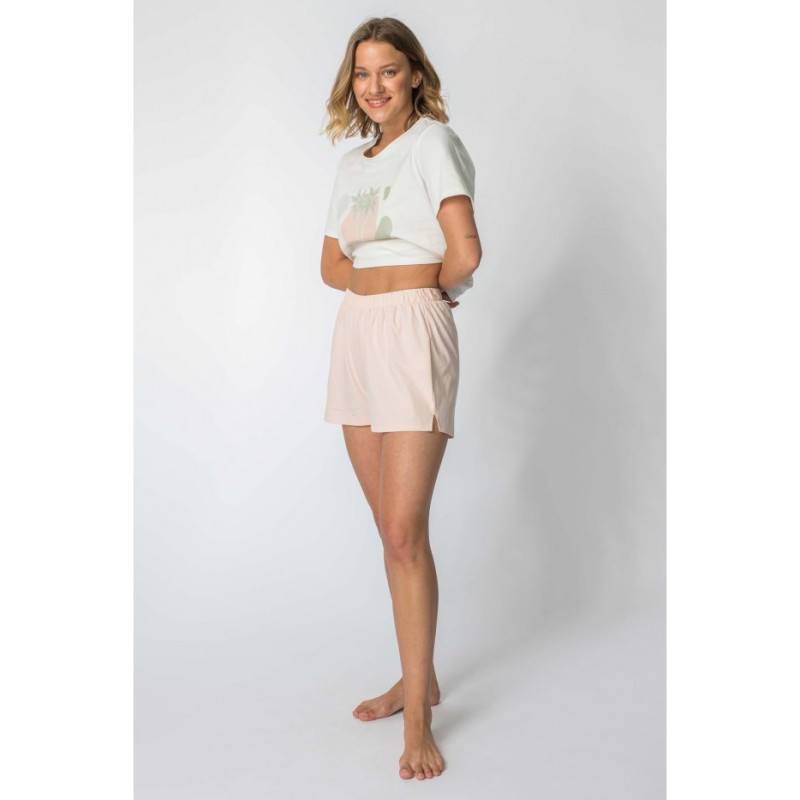 LA110 Sleeping shorts - peach