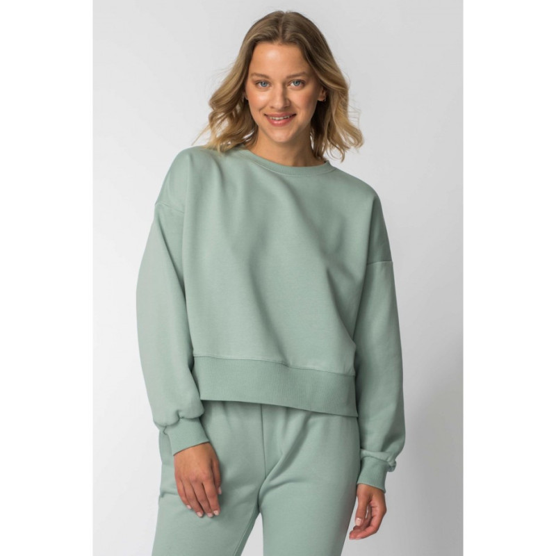 LA111 Ribbed sweatshirt - mint