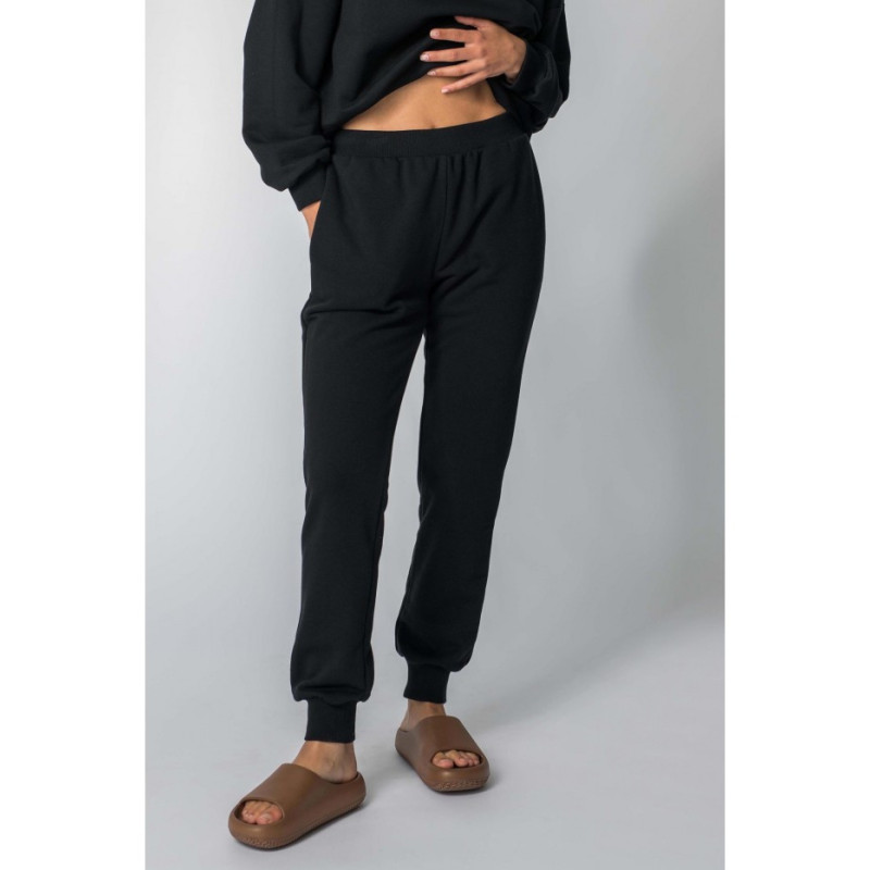 LA112 Sweatpants with drawstrings - black