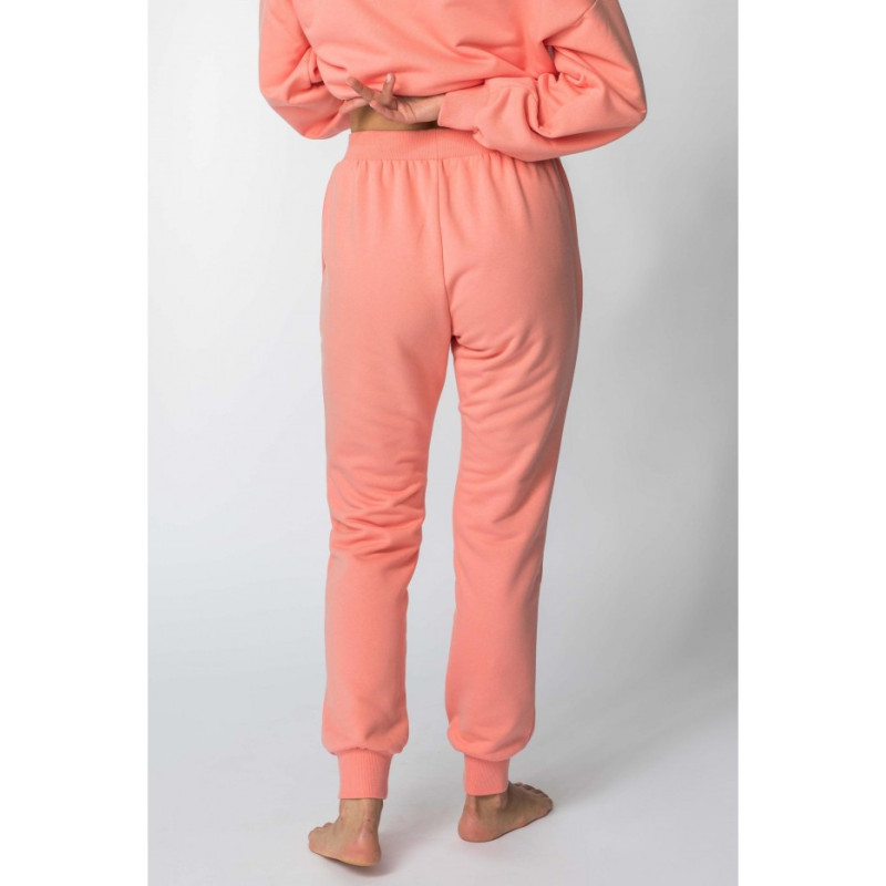 LA112 Tracksuit pants with drawstrings - coral