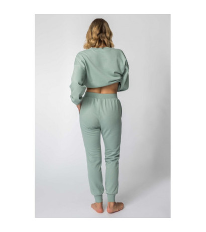 LA112 Sweatpants with ribbed cuffs - mint