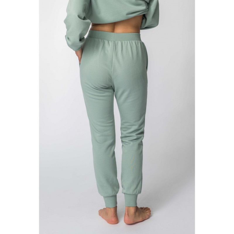 LA112 Sweatpants with ribbed cuffs - mint