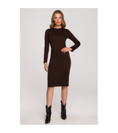 S314 Pencil dress with...