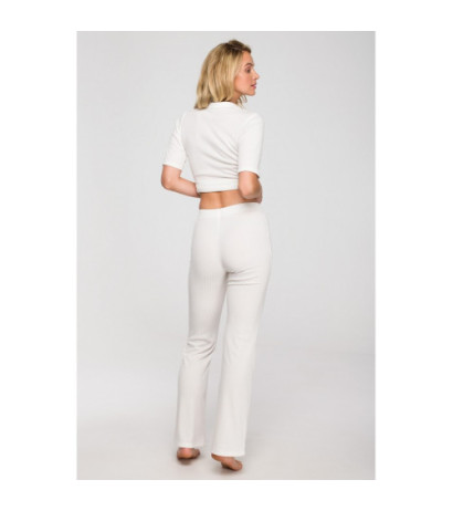 LA117 Ribbed pants - ecru