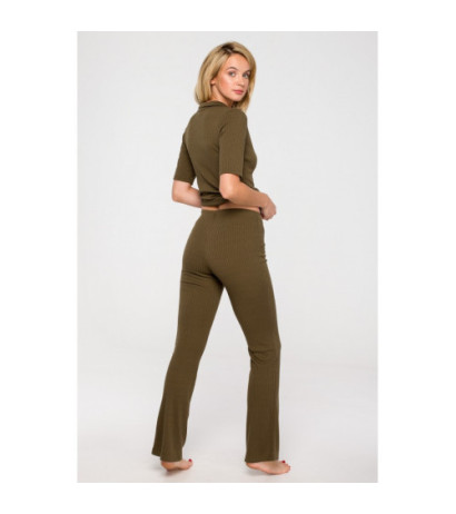 LA117 Ribbed pants - khaki