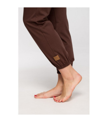 LA123 Long sleep pants - chocolate