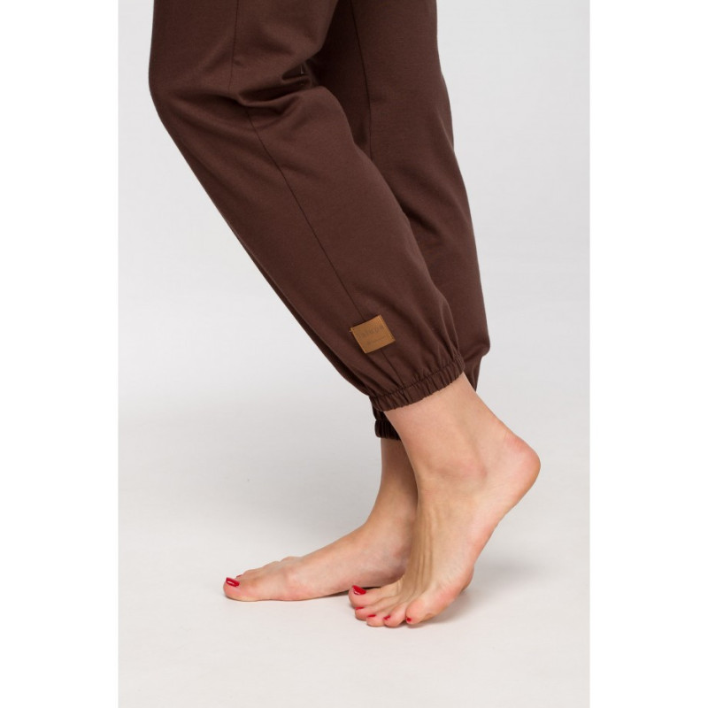 LA123 Long sleep pants - chocolate