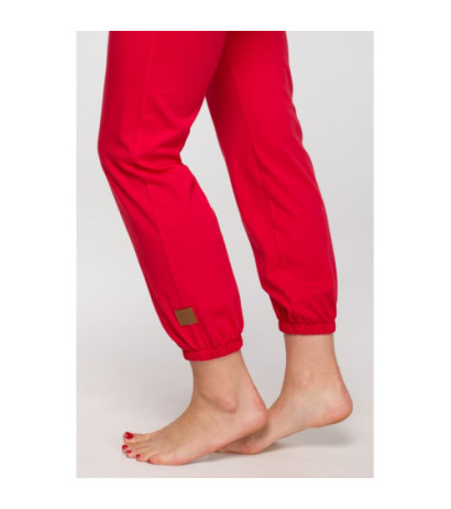 LA123 Long sleep pants - red