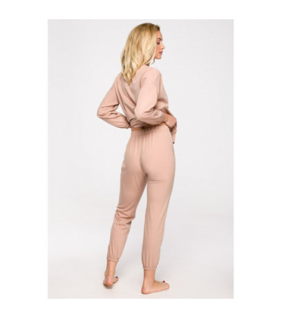 LA123 Long sleep pants - nude